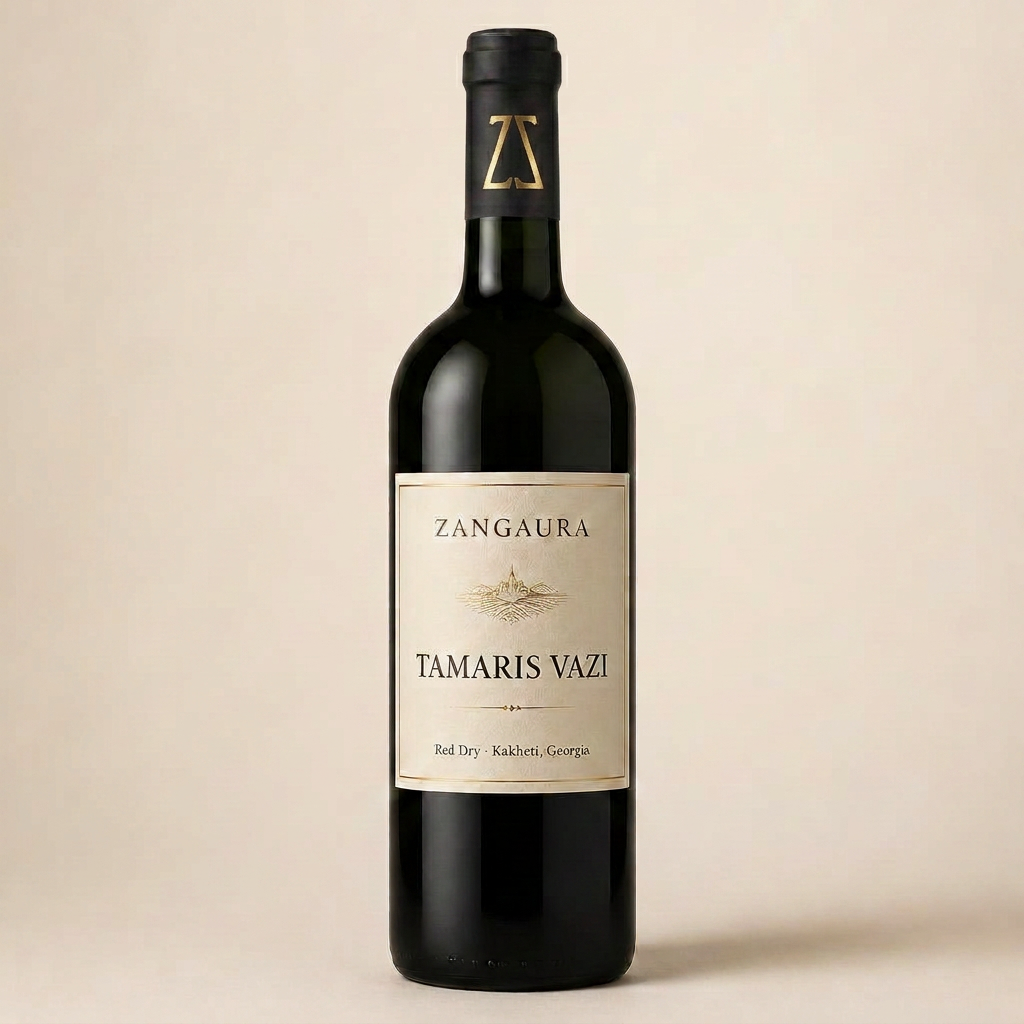 ZANGAURA Tamaris Vazi wine bottle