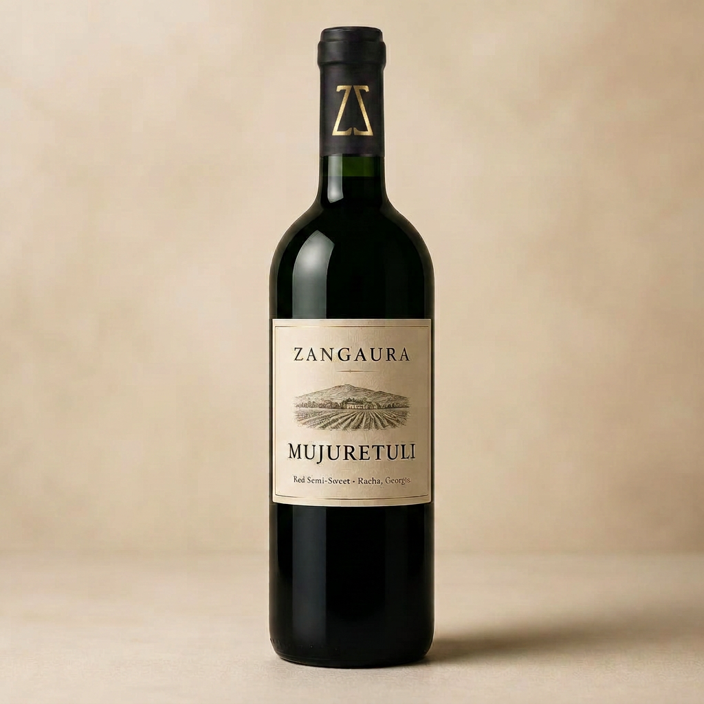 ZANGAURA Mujuretuli wine bottle