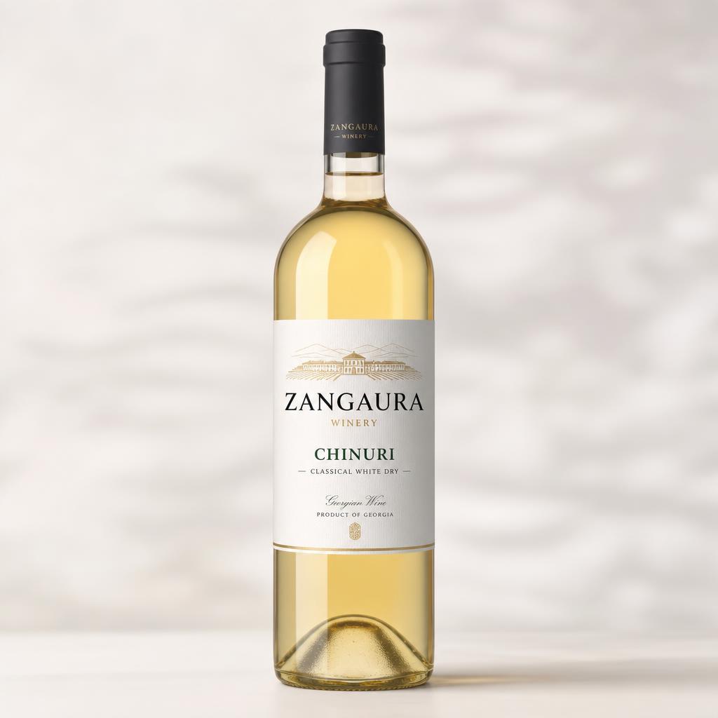 ZANGAURA Chinuri wine bottle