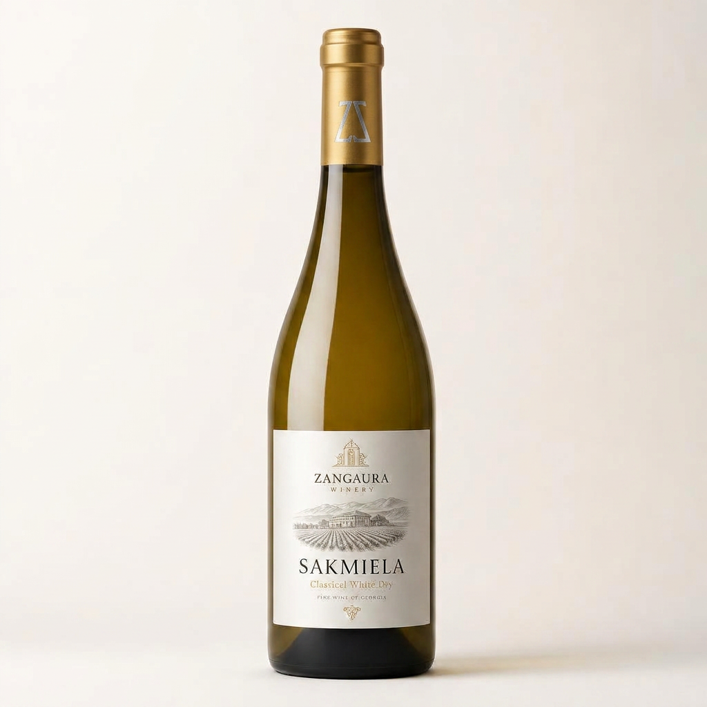 ZANGAURA Sakmiela wine bottle