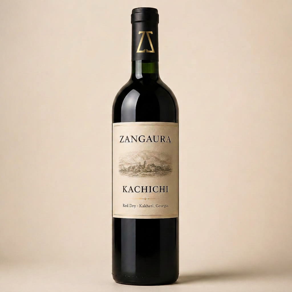 ZANGAURA Kachichi wine bottle