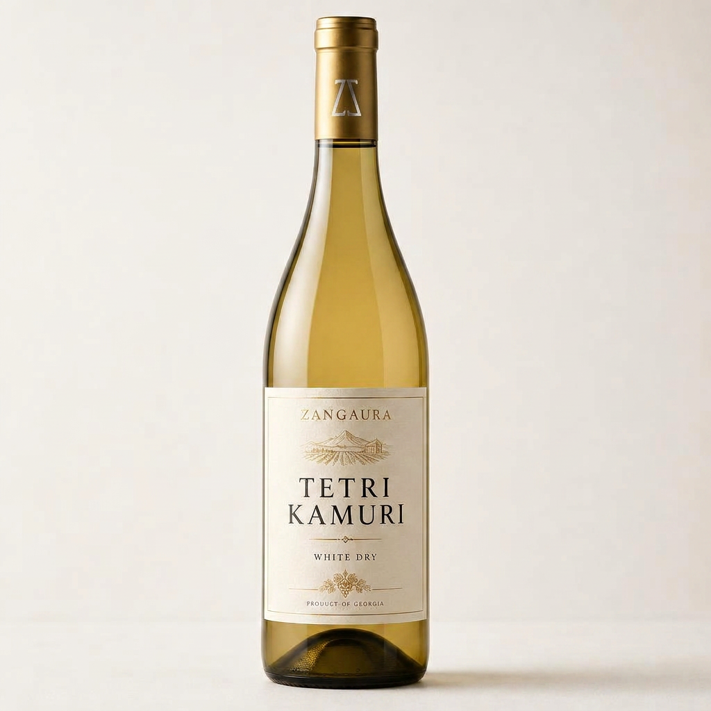 ZANGAURA Tetri Kamuri wine bottle