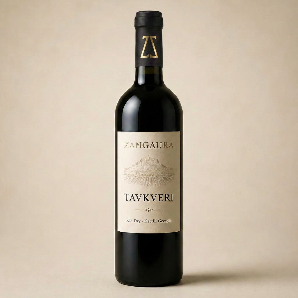 ZANGAURA Tavkveri wine bottle
