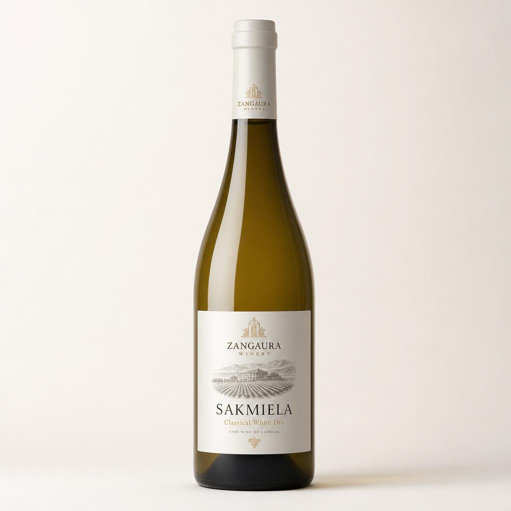 ZANGAURA Sakmiela wine bottle