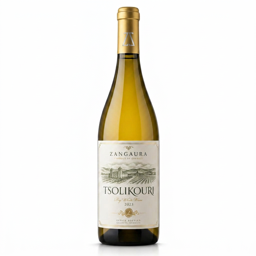 ZANGAURA Tsitska-Tsolikouri wine bottle