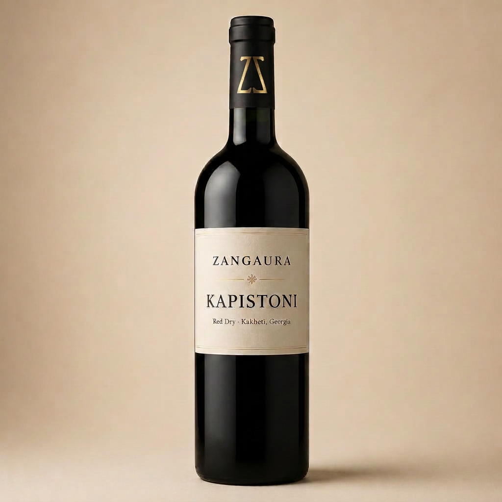 ZANGAURA Kapistoni wine bottle