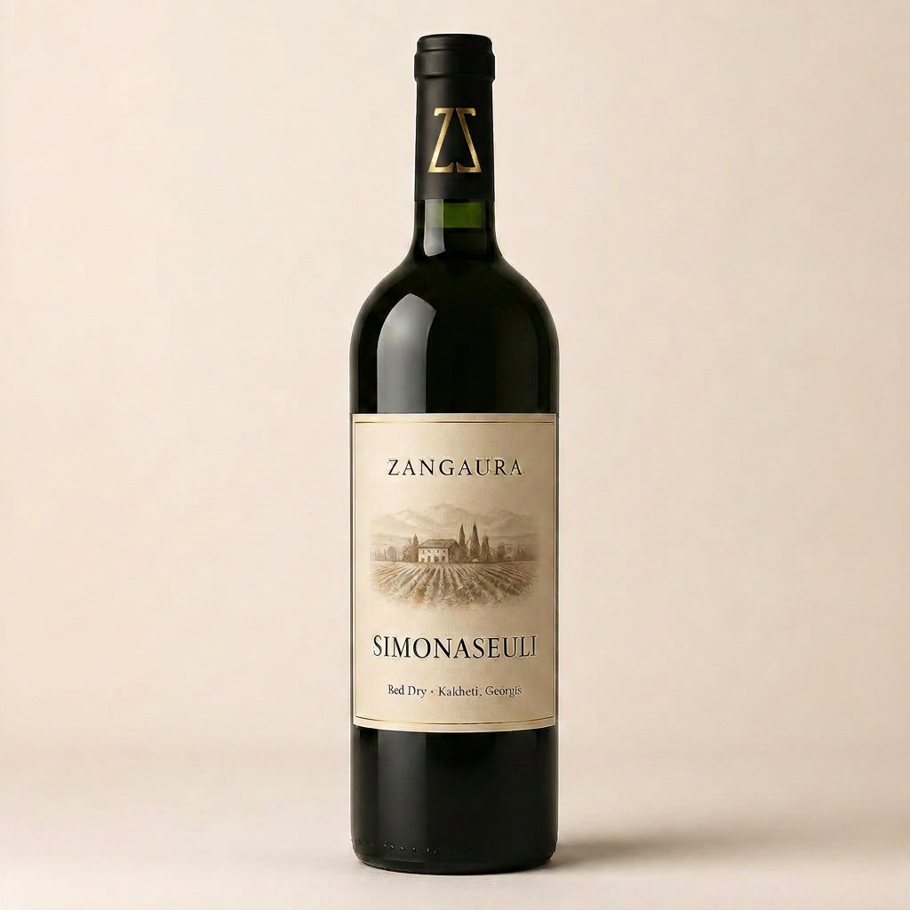 ZANGAURA Simonaseuli wine bottle