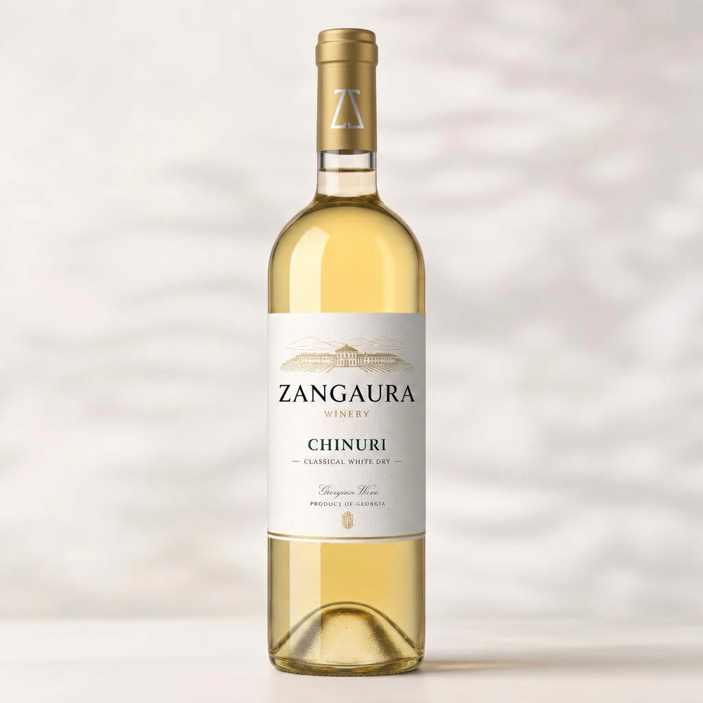 ZANGAURA Chinuri wine bottle