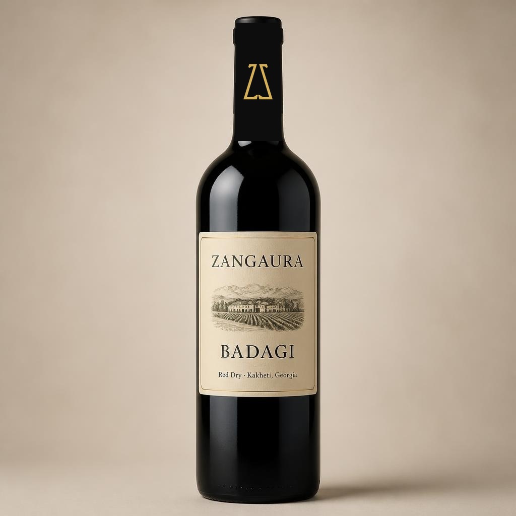 ZANGAURA Badagi wine bottle