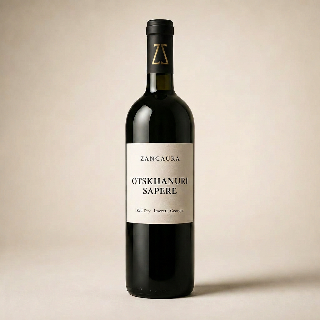 ZANGAURA Otskhanuri Sapere wine bottle