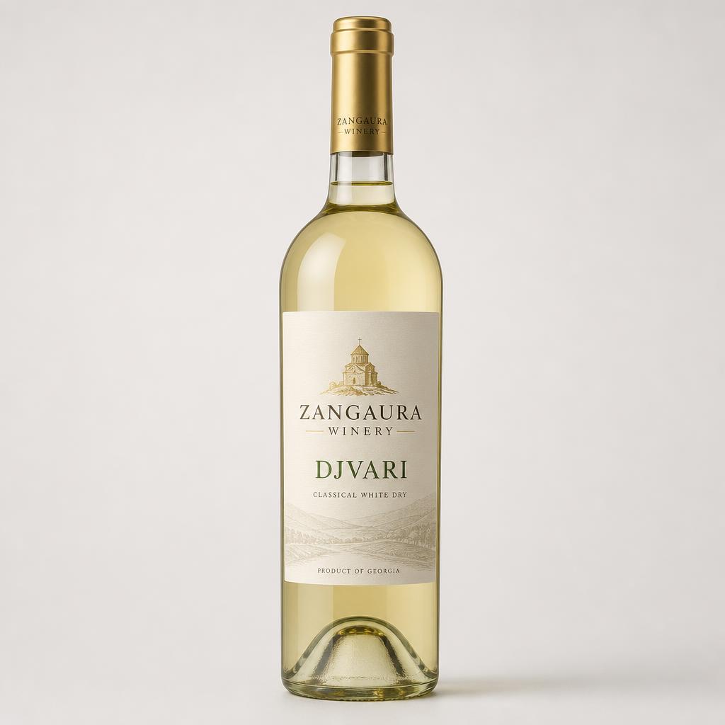ZANGAURA Djvari wine bottle