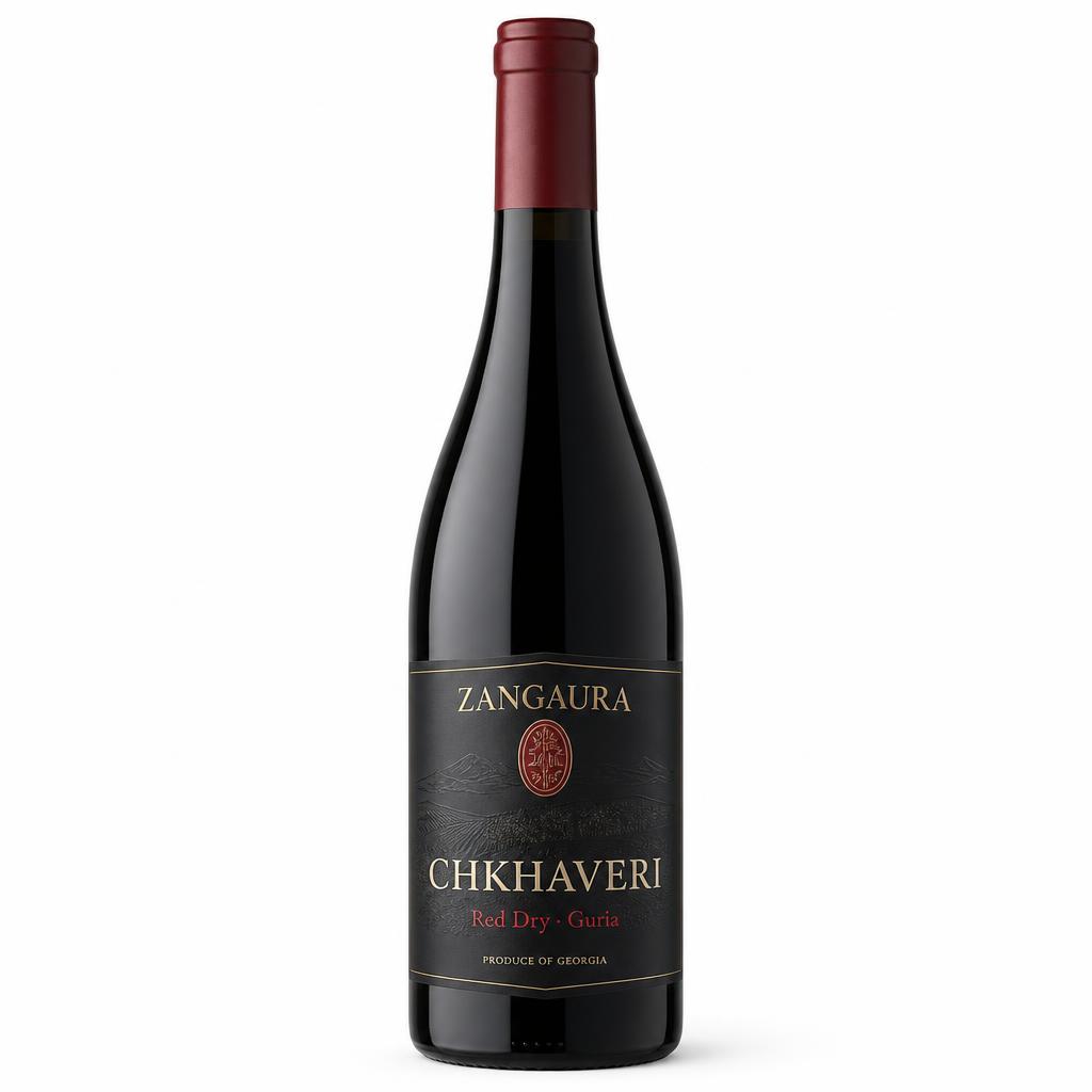 ZANGAURA Chkhaveri wine bottle