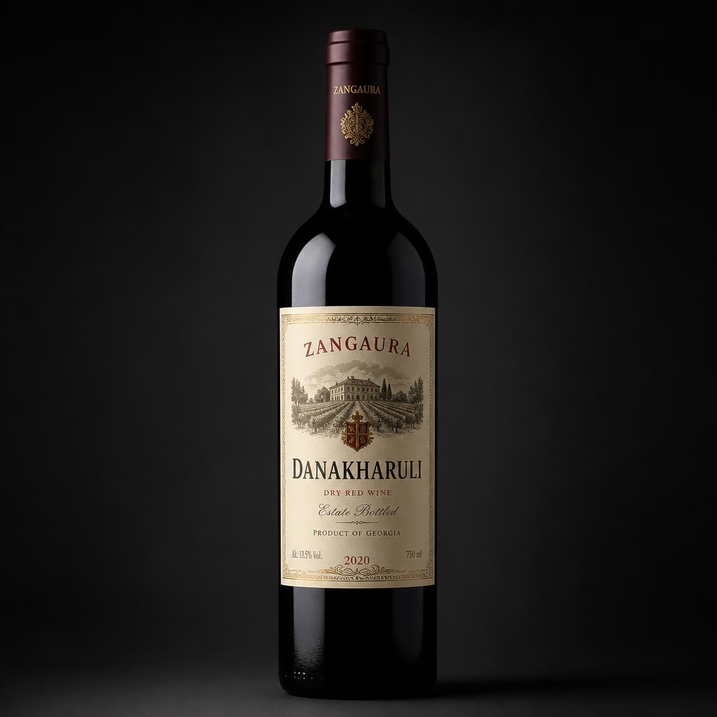 ZANGAURA Danakharuli wine bottle
