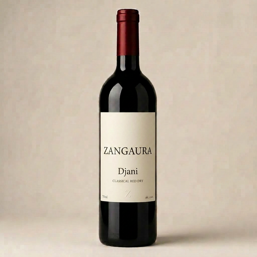ZANGAURA Djani wine bottle
