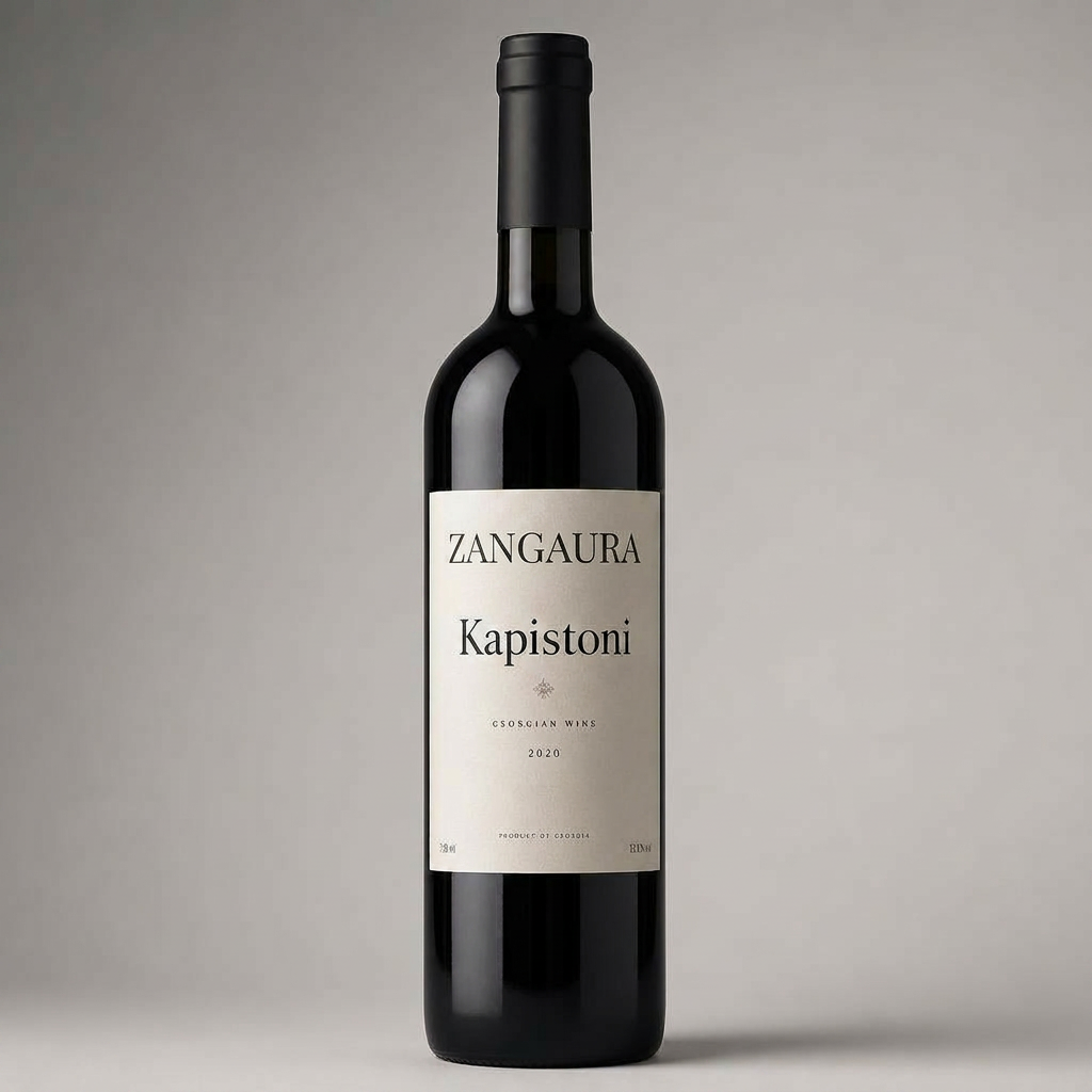 ZANGAURA Kapistoni wine bottle