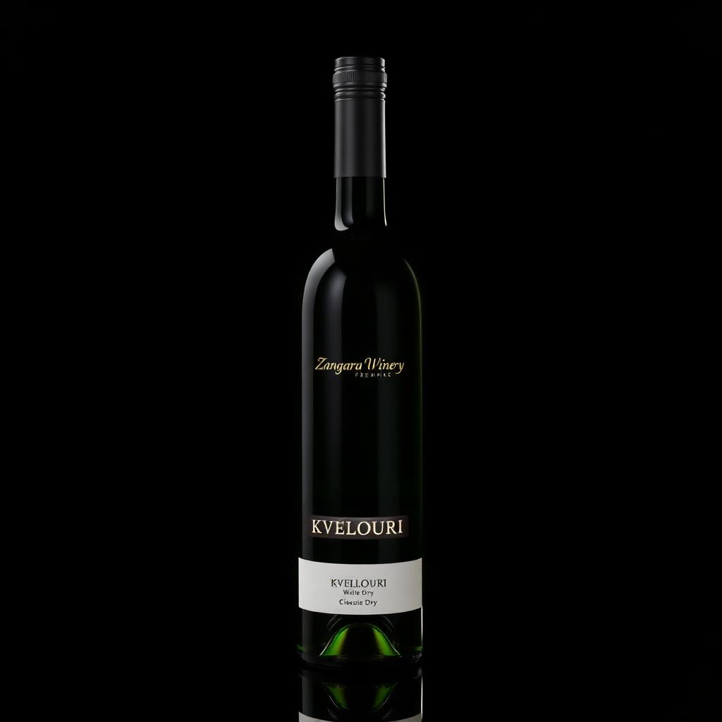 ZANGAURA Kvelouri wine bottle